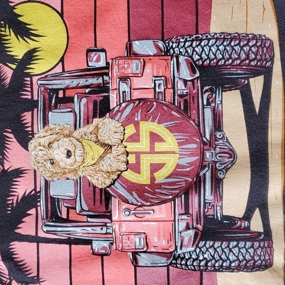 Simply Southern Black SS tee size small Just Doing My Best - Picture 6 of 6